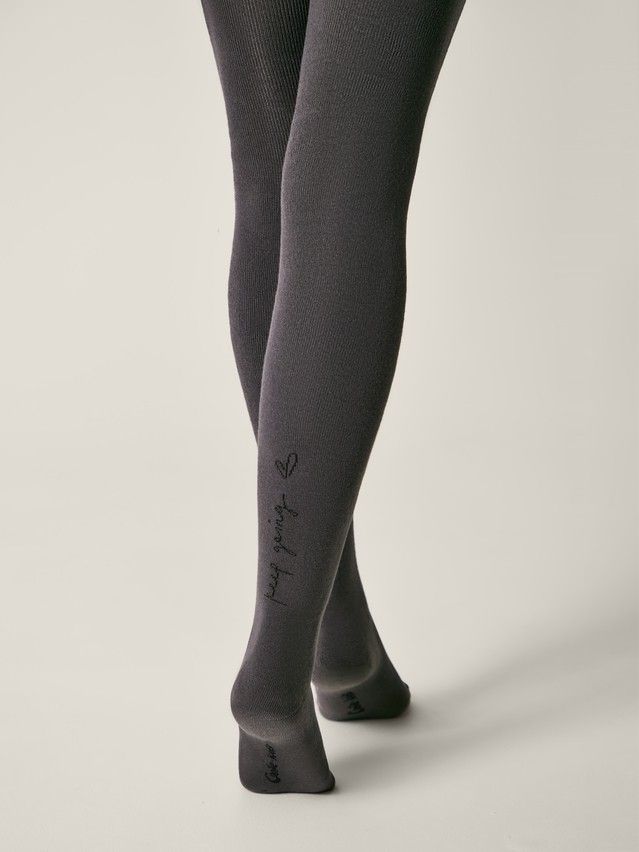 Children's tights CONTE-KIDS SOF-TIKI, s.140-146 (22),700 dark grey - 2