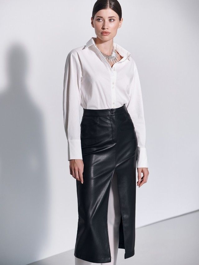 Women's shirt CONTE ELEGANT LBL 2825, s.170-84-90, off white - 4