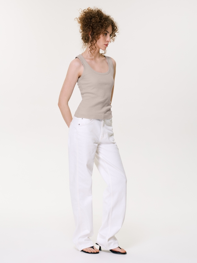 Women's tank top CONTE ELEGANT BASIC COLLECTION LM 5021, s.170-84, beige - 4
