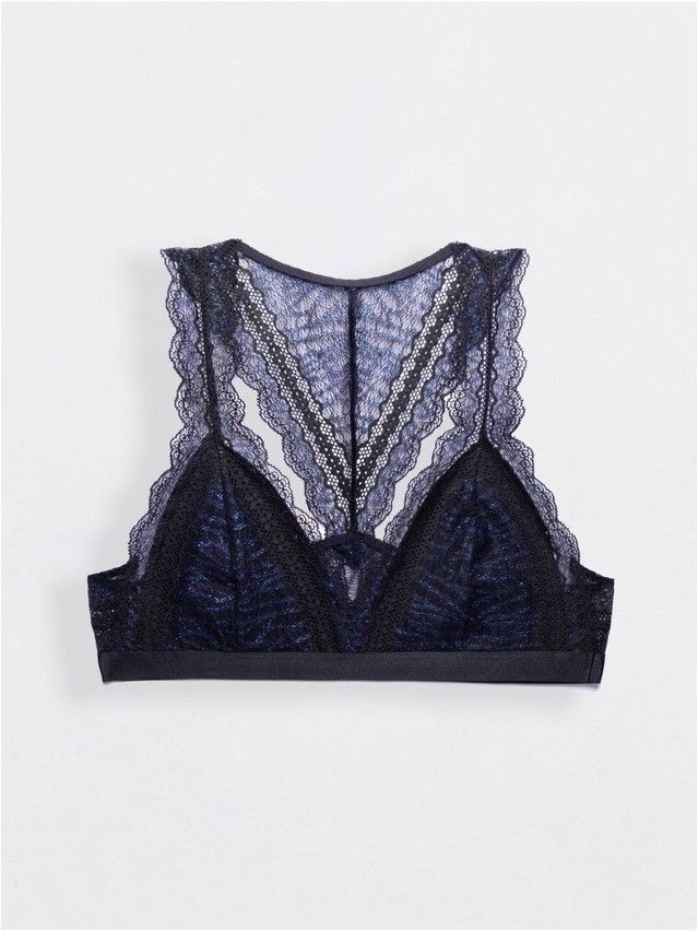 Women's bustier CONTE ELEGANT MONIKA LBE 819, s.170-84, nero-navy - 1
