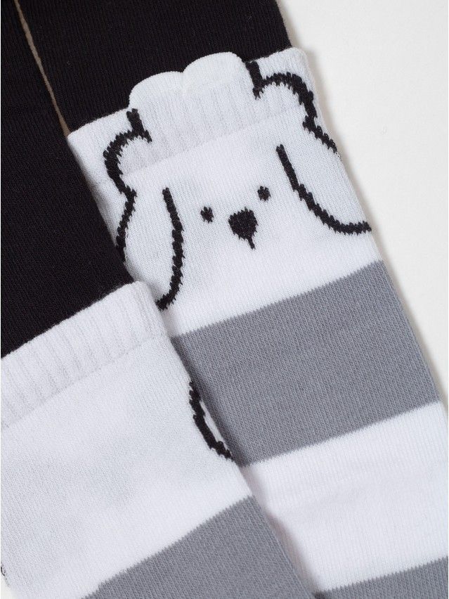 Children's tights CONTE-KIDS TIP-TOP, s.128-134 (20),686 black-white - 5