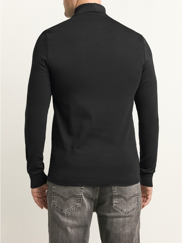 Men's polo neck shirt DIWARI BASIC MEN MD 4033, s.176,182-92, black - 2