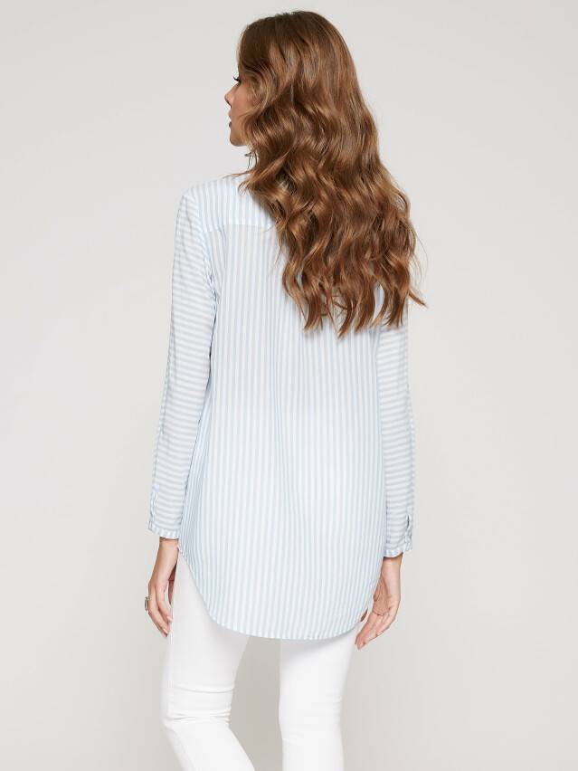 Women's shirt LBL 1096, s.170-84-90, white-light blue - 4