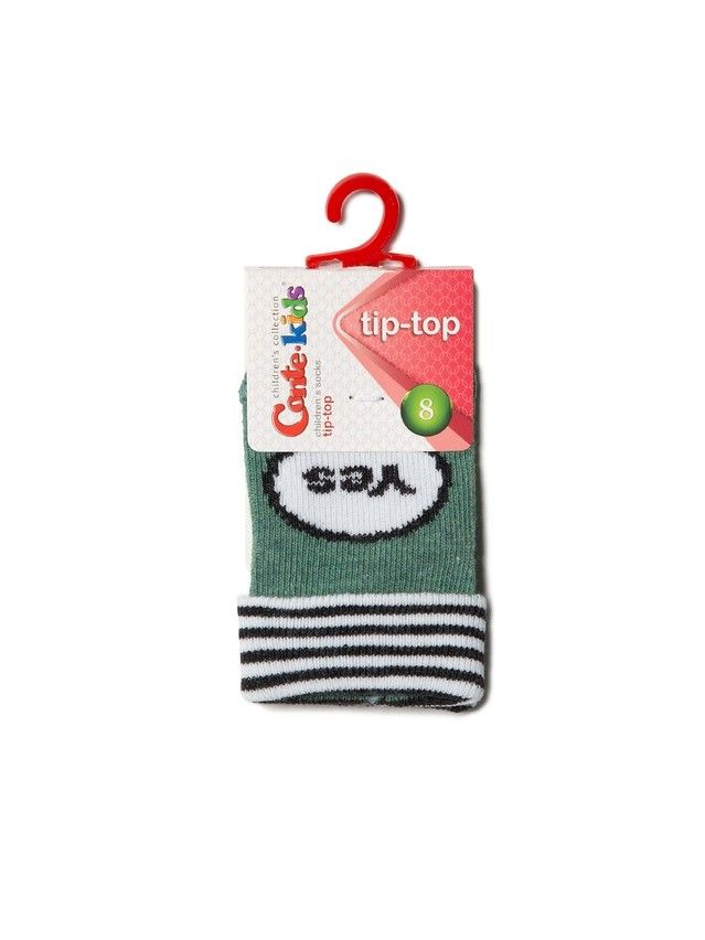Children's socks CONTE-KIDS TIP-TOP, s.15-17, 392 khaki - 3