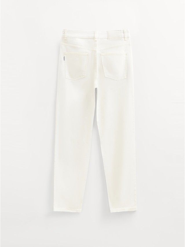 Denim trousers CONTE ELEGANT CON-726, s.170-102, off white - 8