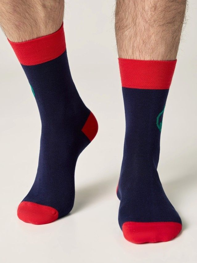 Men's socks DIWARI NEW YEAR, s.27-29, 210 navy - 4