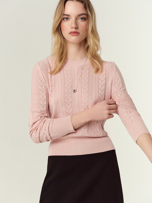 Women's pullover CONTE ELEGANT LDK2576, s.170-84, rose - 2