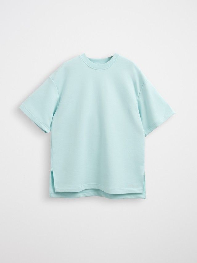 Women's polo neck shirt CONTE ELEGANT LD 3081, s.170-100, fair aqua - 3