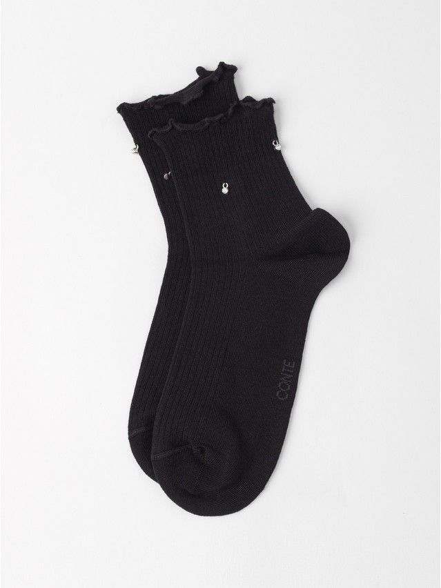 Women's socks CONTE, s.23-25, 1157 black - 4