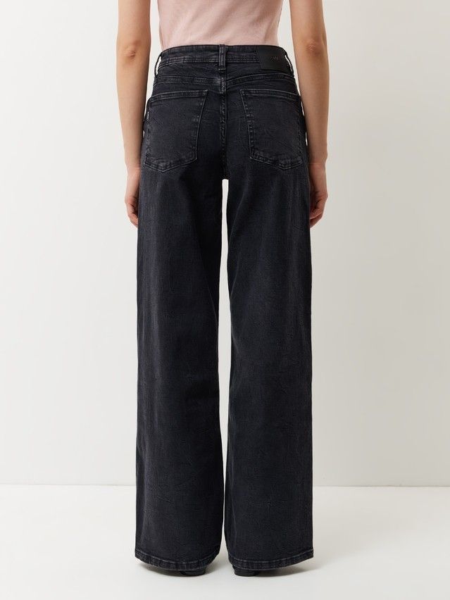 Women's jeans CONTE CON-972, s.164-94, washed black - 5