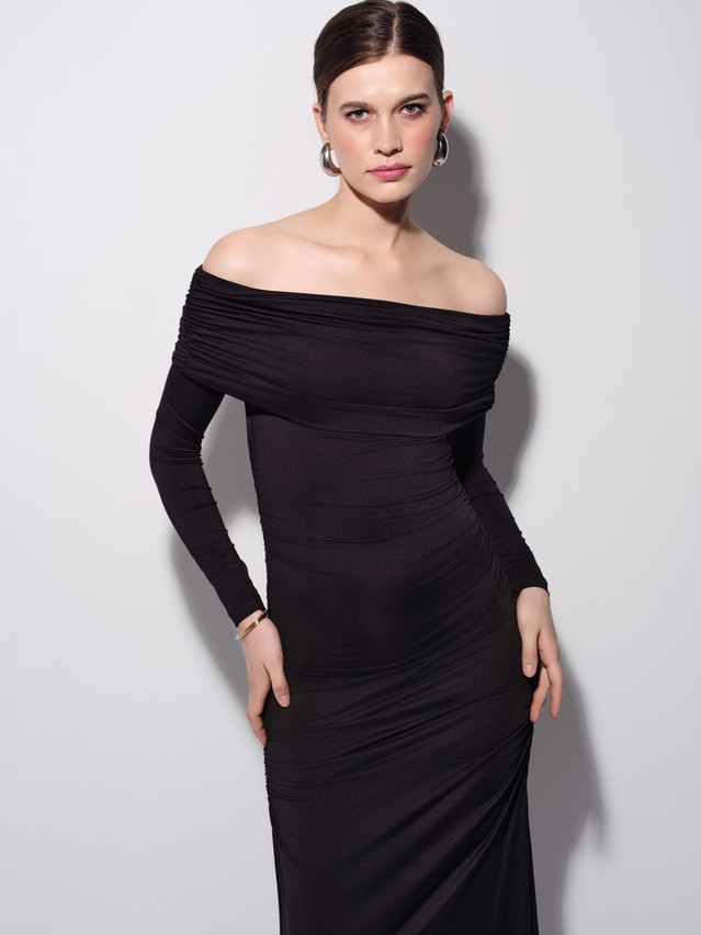 Women's gown CONTE LPL 3417, s.170-88-94, black - 6