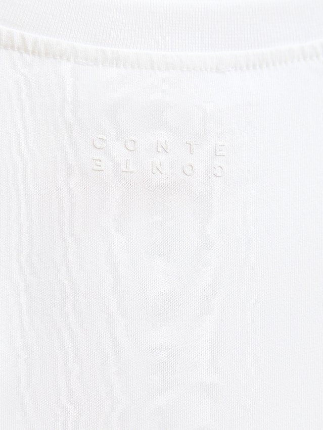 Women's polo neck shirt CONTE ELEGANT LD 3206, s.170-84, white - 8