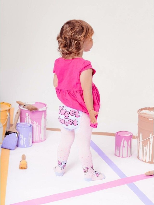 Children's tights CONTE-KIDS TIP-TOP, s.104-110 (16),480 light pink - 3