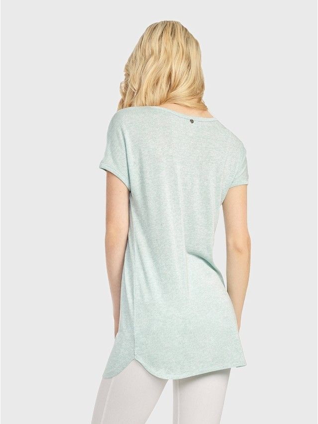 Women's polo neck shirt CONTE ELEGANT LD 714, s.170-100, mentol - 2