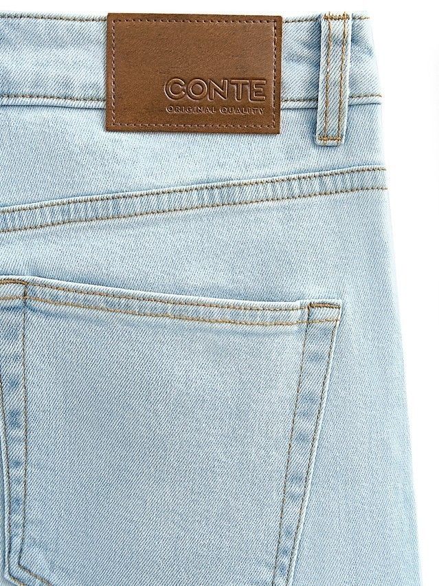 Denim trousers CONTE ELEGANT CON-784, s.170-102, light blue - 10