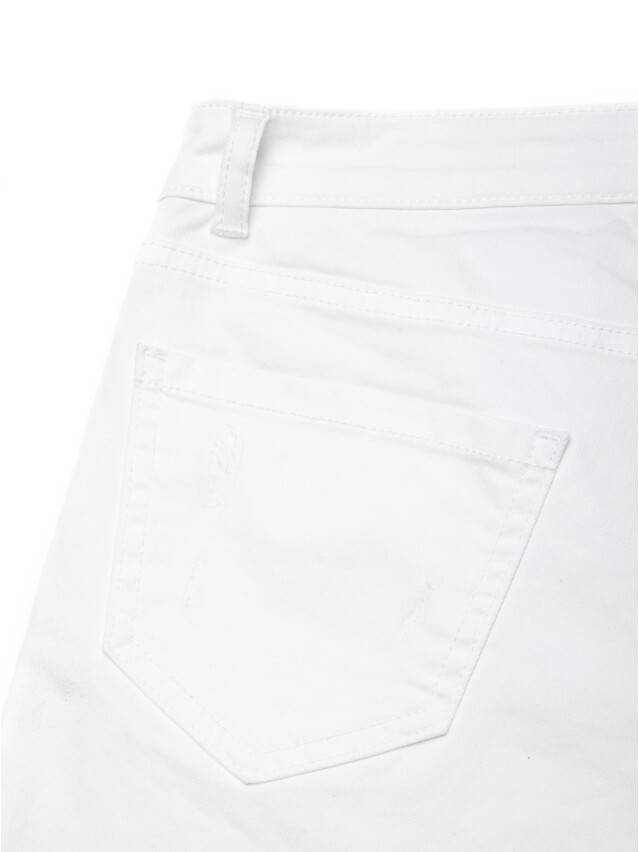 Denim shorts CONTE ELEGANT CON-131, s.170-90, white - 7