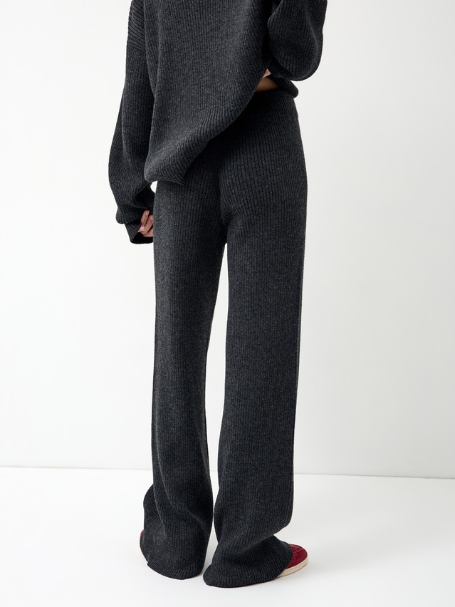 Women's trousers CONTE ELEGANT LDK24127, s.170-90, grafit melange - 2