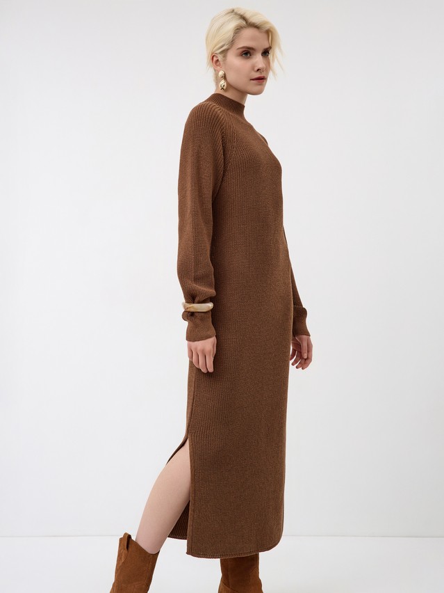 Women's dress CONTE ELEGANT LDK24139, s.170-84-90, brown - 3