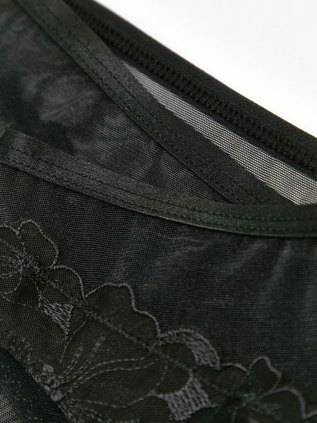 Women's panties CONTE ADORE LBR 3355, s.90, black - 4