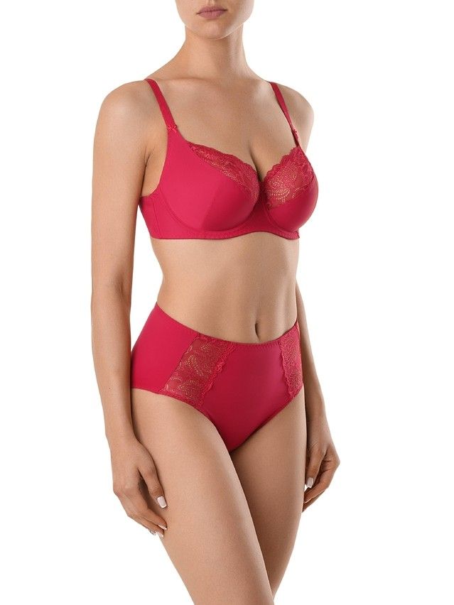 Bra CONTE ELEGANT CITY STYLE RB0007, s.75D, crimson - 3