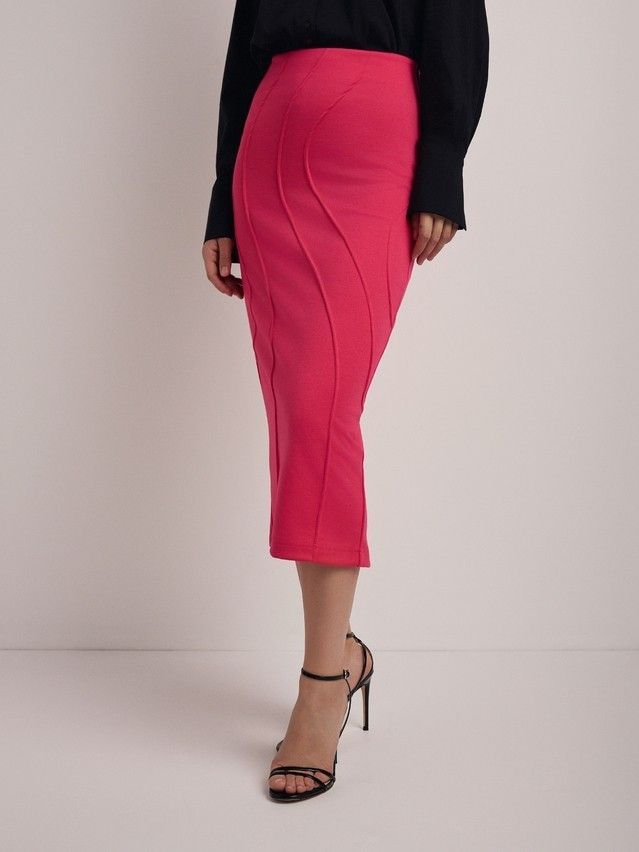 Women's skirt CONTE ELEGANT LU 2811, s.170-90, pink flash - 3