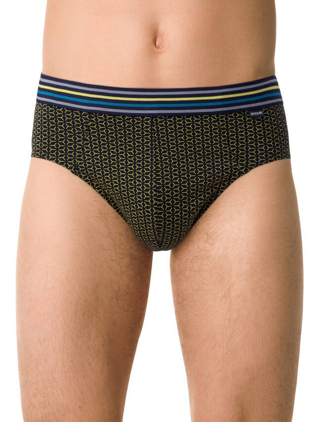 Men's underpants DIWARI SHAPE MSL 869, s.78,82, navy-yellow - 2
