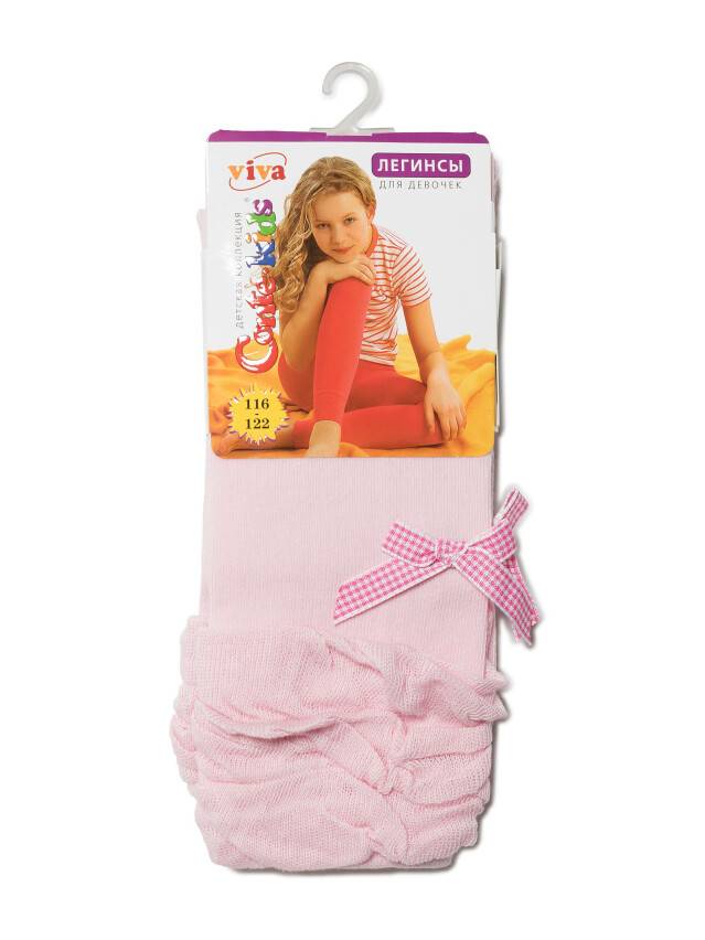 Leggings for girls CONTE-KIDS VIVA, s.104-110, 000 light pink - 2