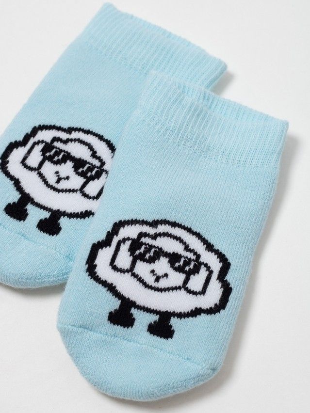 Children's socks CONTE-KIDS SOF-TIKI, s.10, 640 pale turquoise - 2