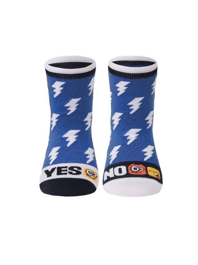 Children's socks CONTE-KIDS CHEERFUL LEGS, s.30-32, 339 dark blue - 2