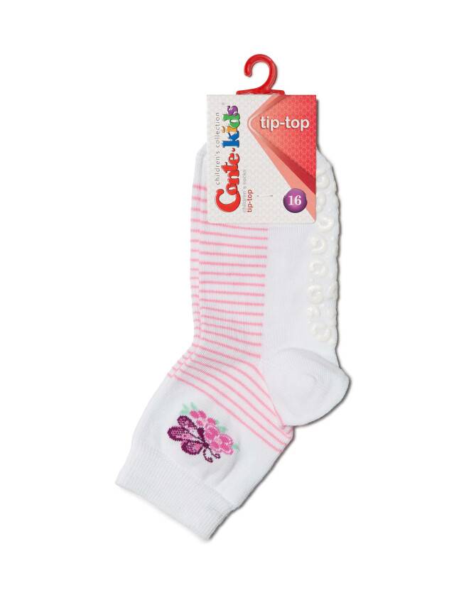 Children's socks CONTE-KIDS TIP-TOP, s.24-26, 160 white - 2