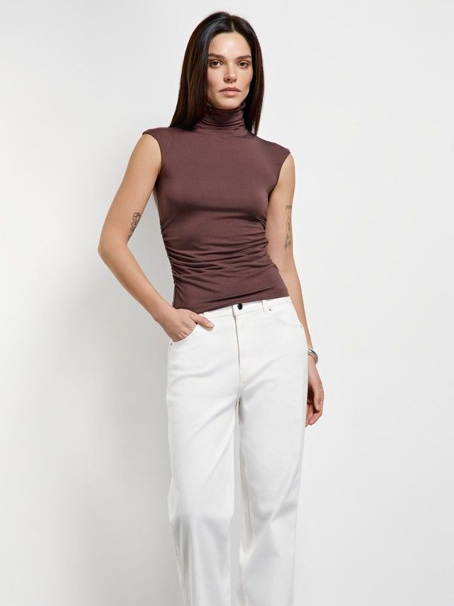 Women's blouse CONTE LBL 3415, s.170-84, royal chocolate - 1