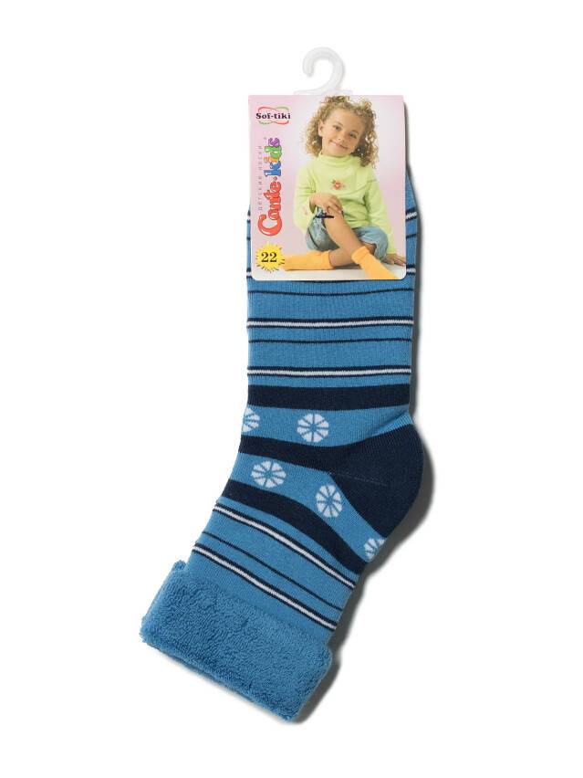 Children's socks CONTE-KIDS SOF-TIKI, s.22, 043 blue - 2