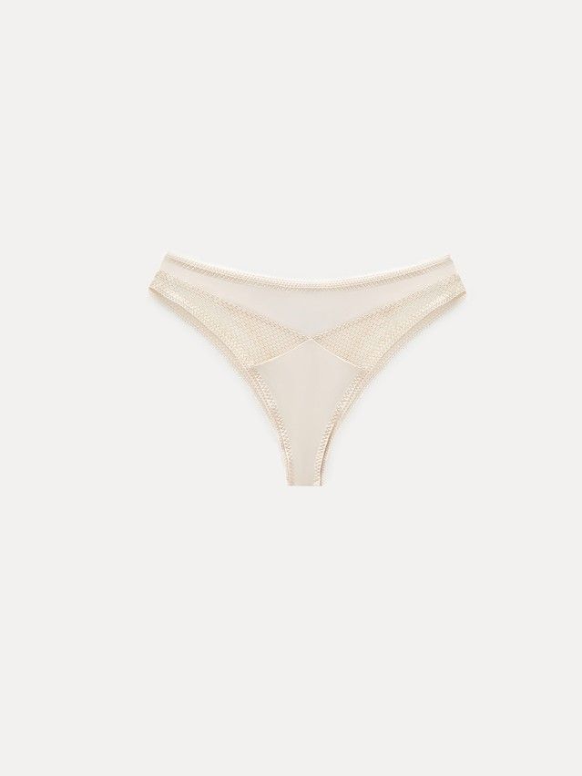 Women's panties CONTE INFINITY LBR 3351, s.90, white sand - 4