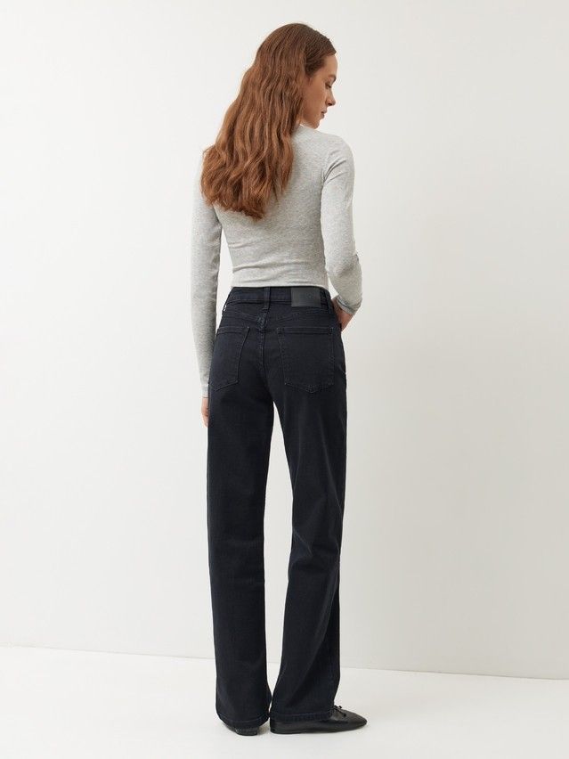 Women's jeans CONTE CON-948, s.164-90, washed black - 2