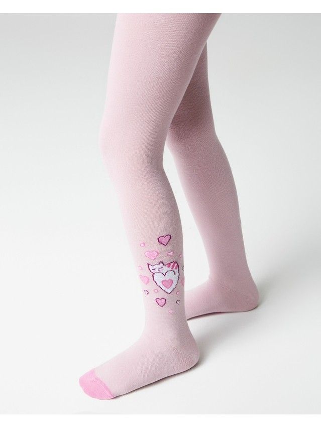 Children's tights CONTE-KIDS TIP-TOP, s.116-122 (18),679 ash pink - 2
