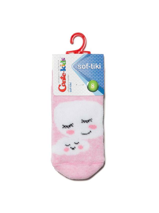 Children's socks CONTE-KIDS SOF-TIKI, s.15-17, 413 light pink - 2