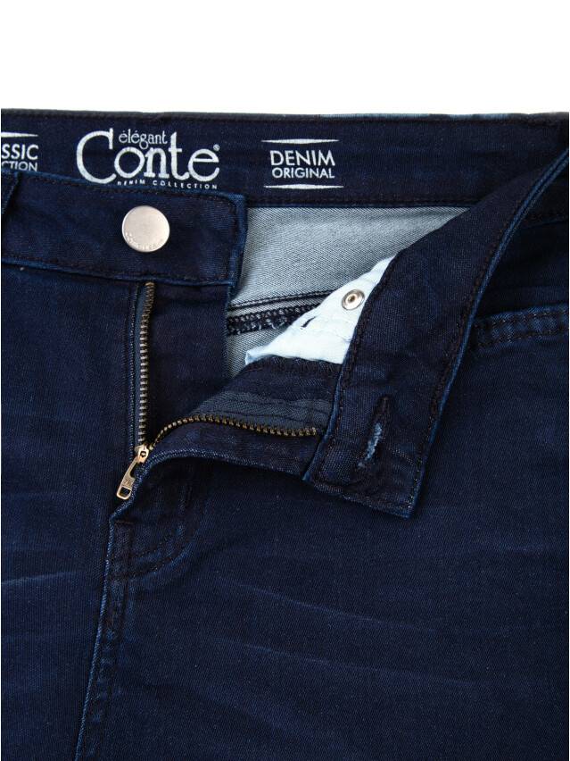 Denim trousers CONTE ELEGANT CON-82, s.170-102, navy - 6
