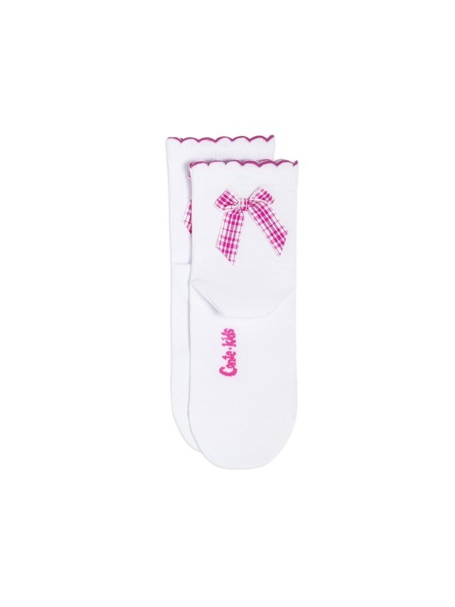 Children's socks CONTE-KIDS TIP-TOP, s.16, 065 white-pink - 4