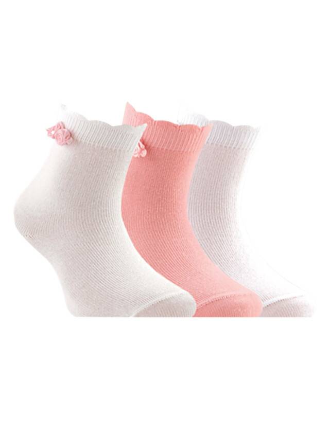 Children's socks CONTE-KIDS TIP-TOP, s.18-20, 000 light pink - 1