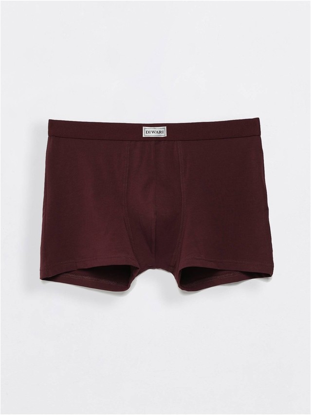 Men's underpants DiWaRi BASIC MSH 700, s.78,82, wine-coloured - 1