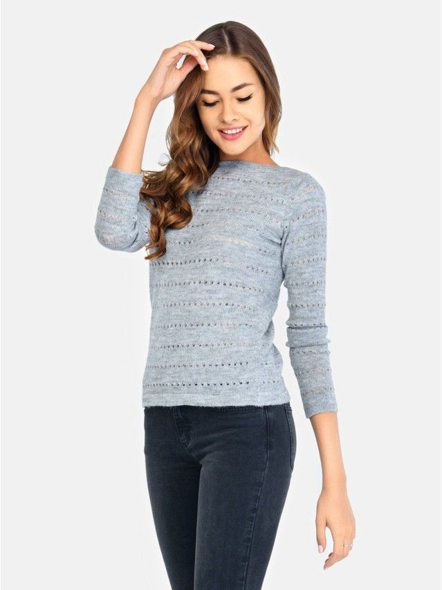 Women's pullover CONTE ELEGANT LDK022, s.158,164-84, grey - 1