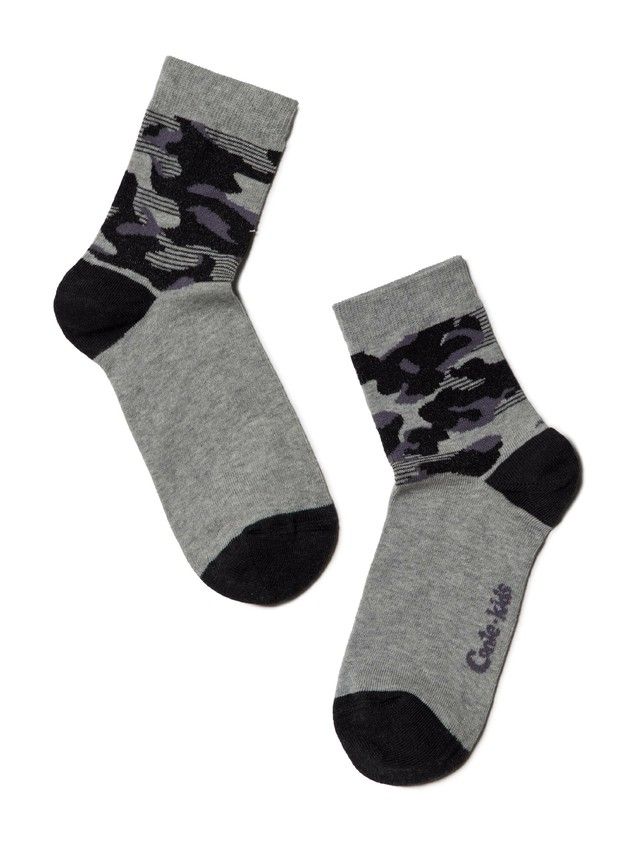 Children's socks CONTE-KIDS TIP-TOP, s.36-37, 410 grey - 1