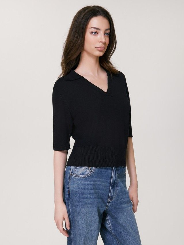 Women's pullover CONTE ELEGANT LDK2578, s.170-84, black - 5