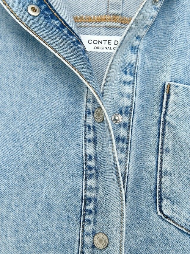 Denim windbreaker CONTE CON-925, s.170-84-90, light blue - 14