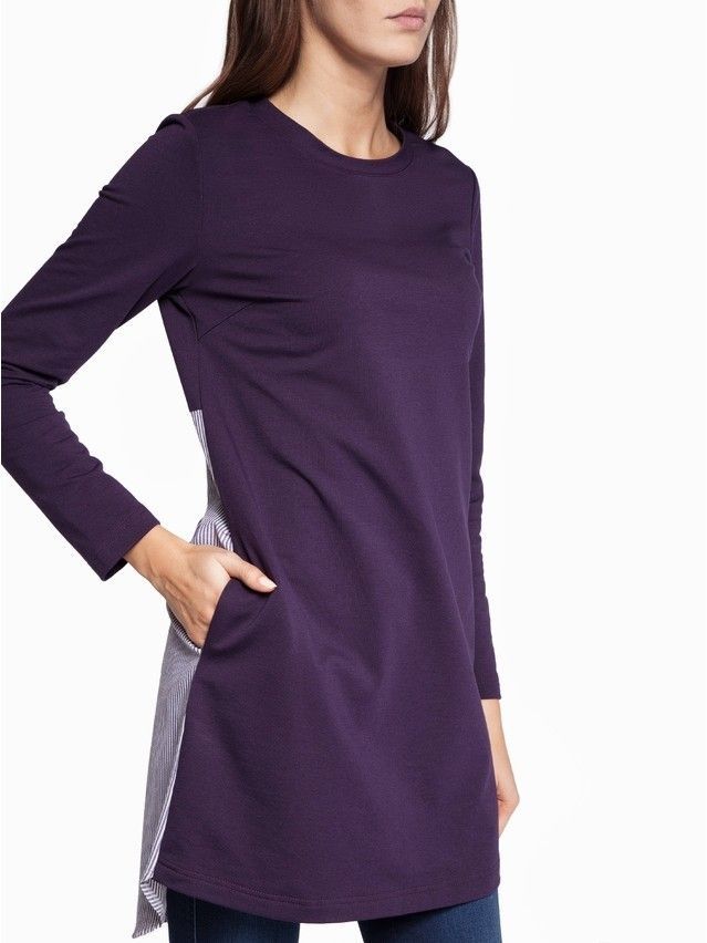 Women's tunic CONTE ELEGANT LTH 831, s.170-88-94, grape purple - 2