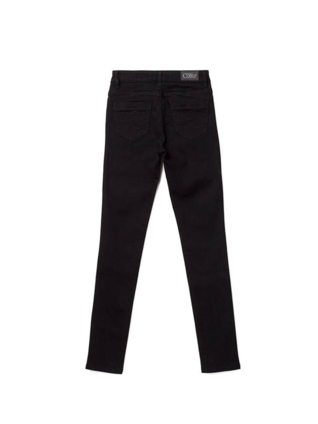 Denim trousers CONTE ELEGANT CON-96, s.170-102, black - 4