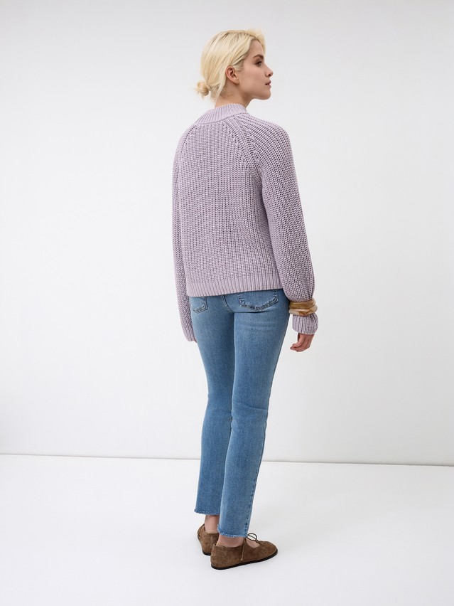 Women's pullover CONTE ELEGANT LDK24125, s.170-84, light lilac - 4