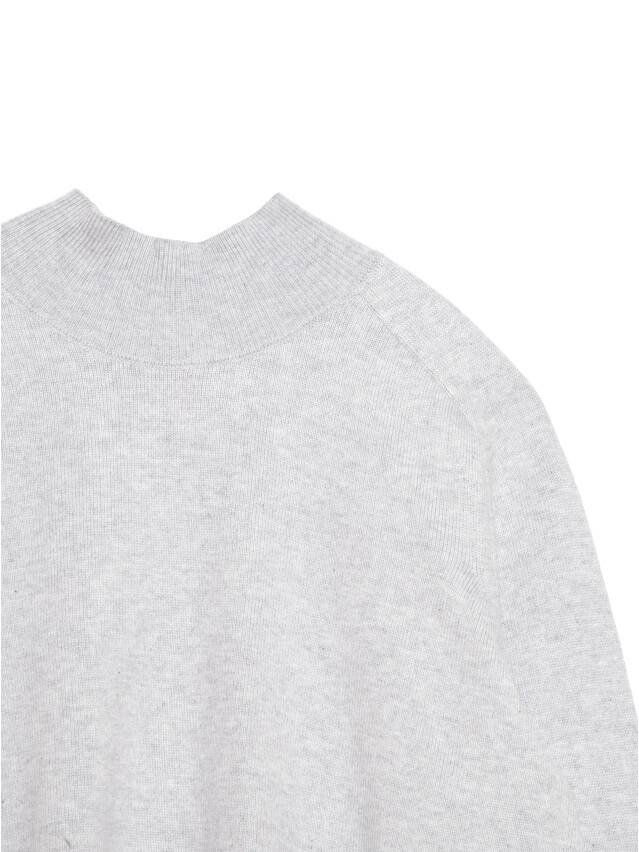 Women's polo neck shirt CONTE ELEGANT LDK099, s.170-84, white smoke - 6