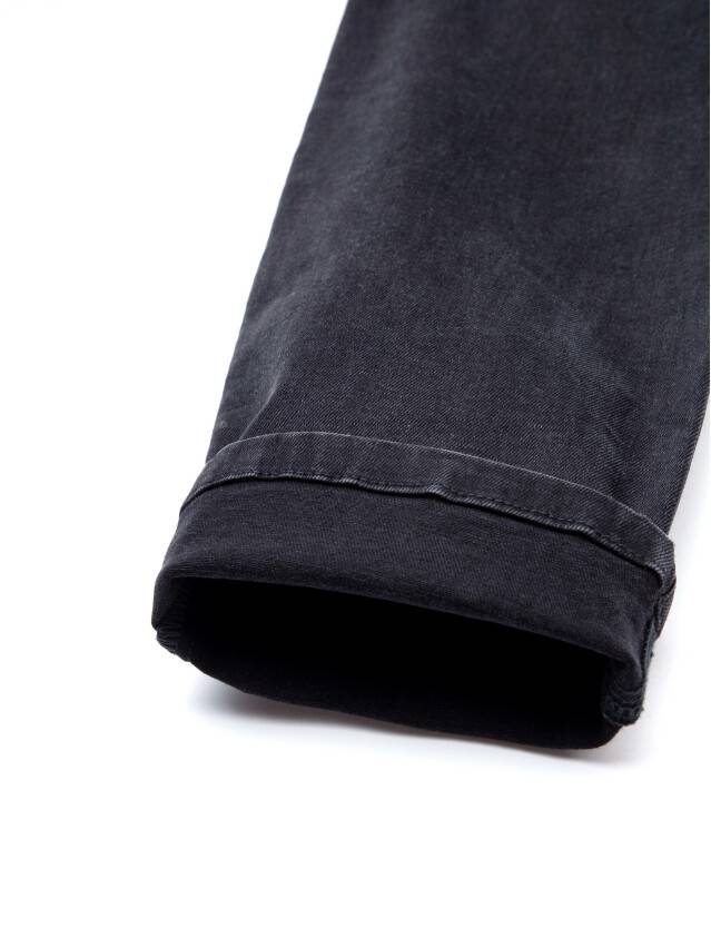 Denim trousers CONTE ELEGANT CON-120, s.170-102, washed black - 8