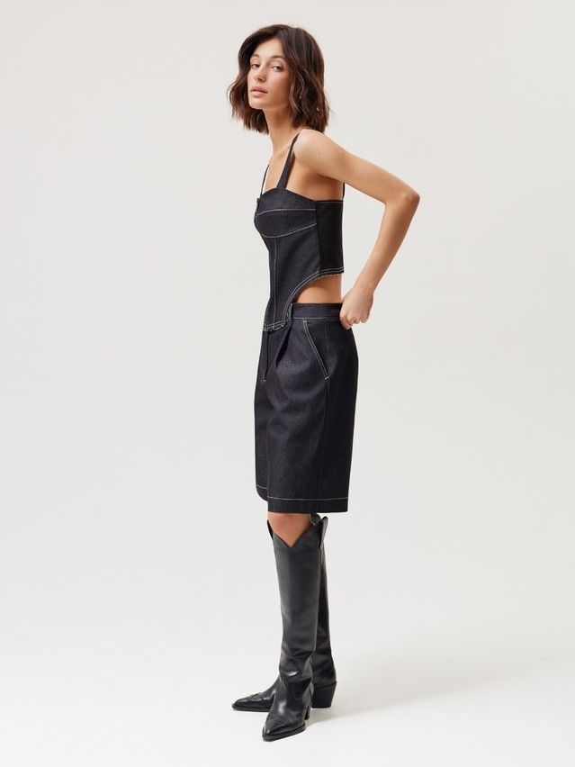 Women's vest CONTE LJL 3733, s.170-84-90, graphite - 4
